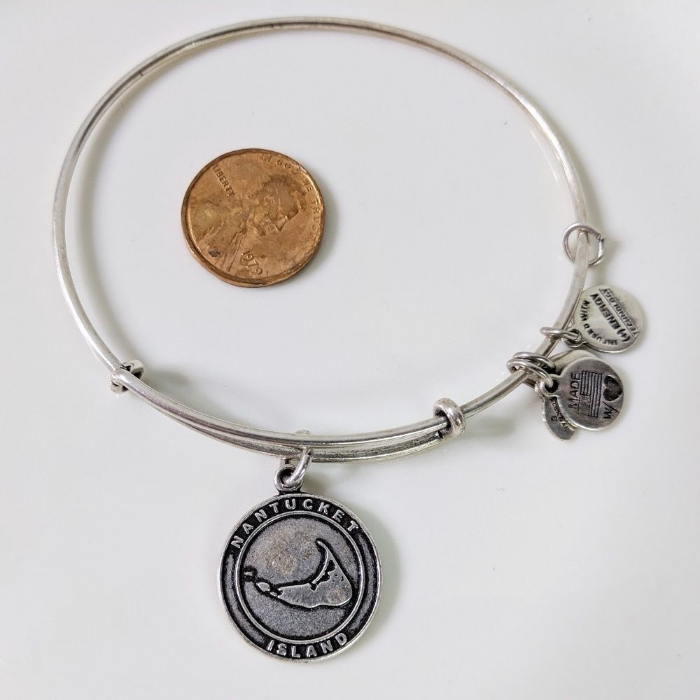 Alex and Ani Silver Nantucket Island Bracelet